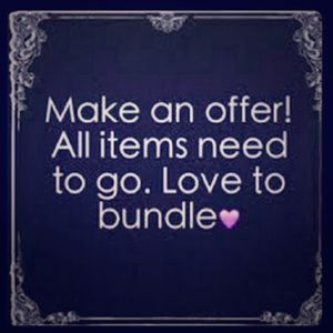 Bundles 15% & sometimes I give a great deal on top